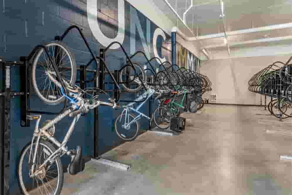 Bike Storage Room at UNCOMMON Dinkytown